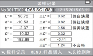 色差仪labch值的含义和分析方法