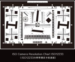 ISO12233分辨率测试卡的分类