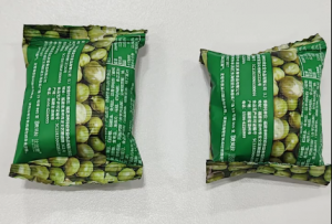 分光测色仪ST-700d检测绿豌豆包装色差——食品包装色差检测